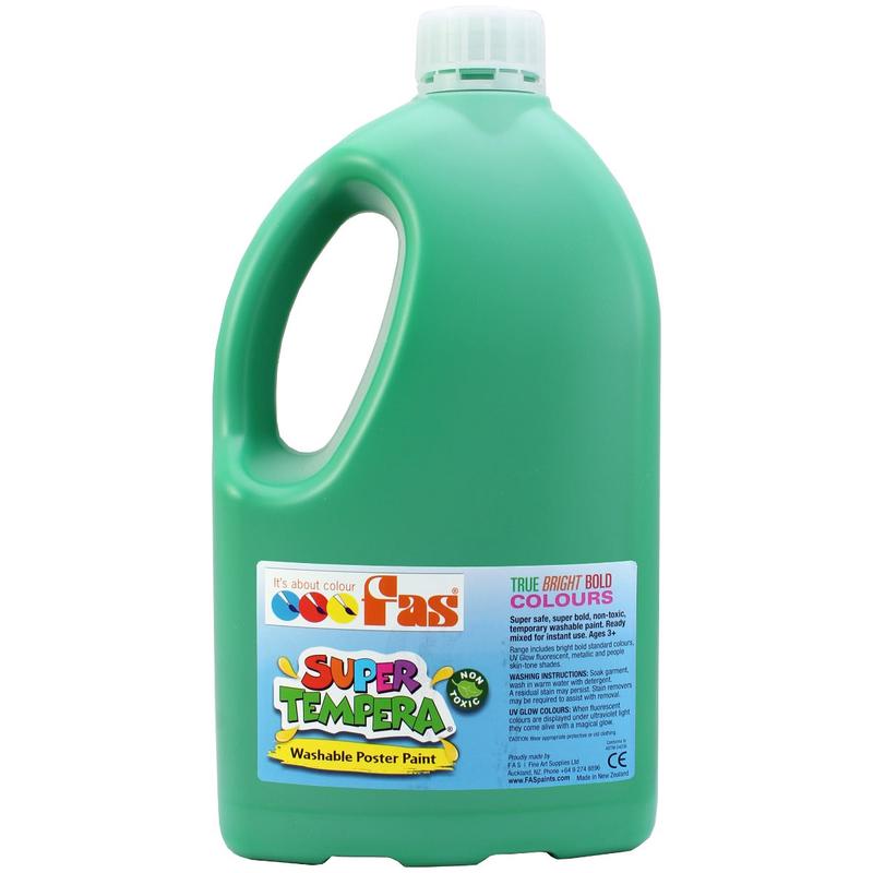 Green 2L - FAS Super Tempera Poster Paint