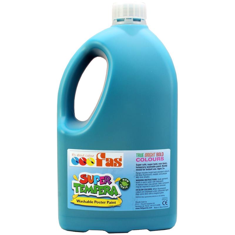Turquoise 2L - FAS Super Tempera Poster Paint