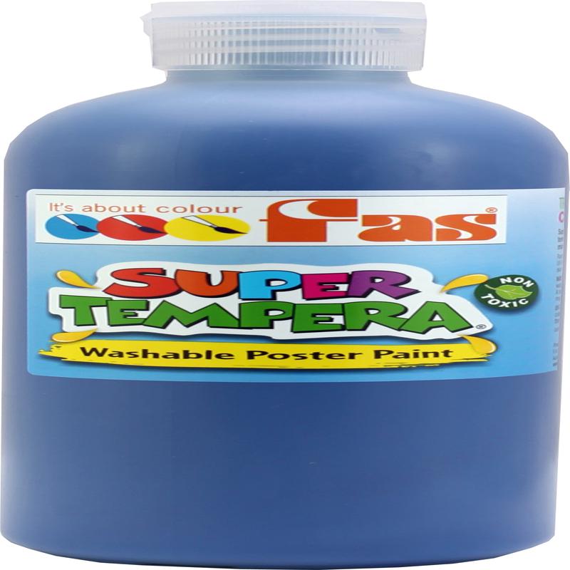 Metallic Blue 500mL - Super Tempera Poster Paint