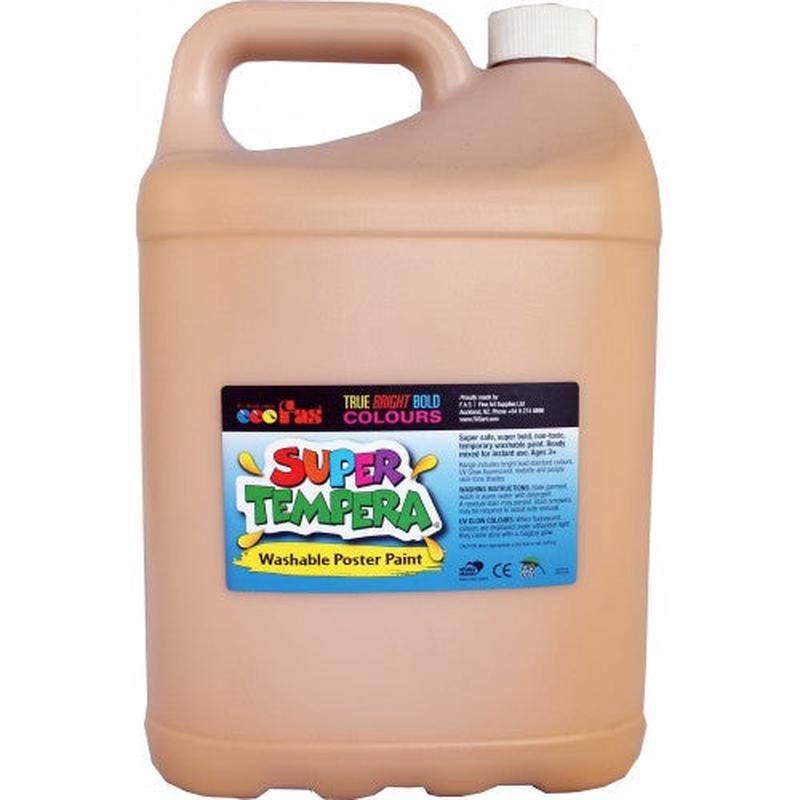 Ochre 5L - FAS Super Tempera Poster Paint