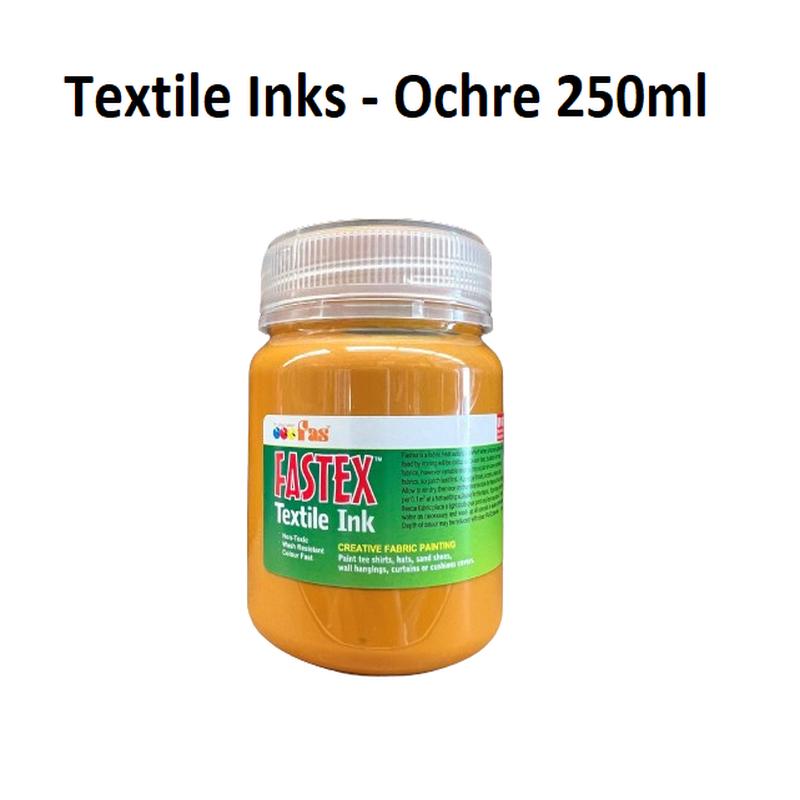 Ochre 250mL - FAStex Textile Inks
