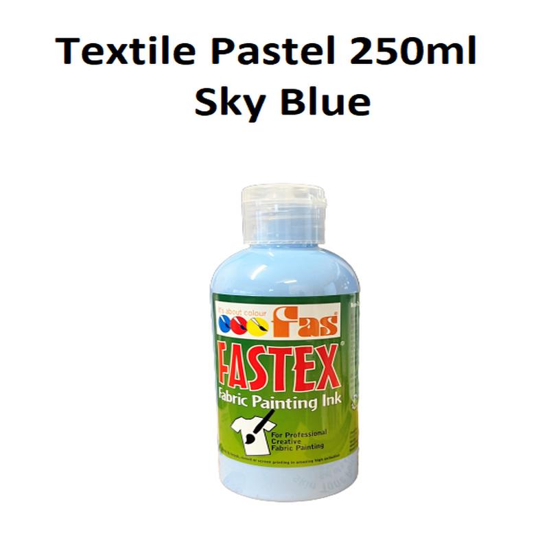 Pastel Blue (Sky Blue) 250mL - FAStex Textile Inks