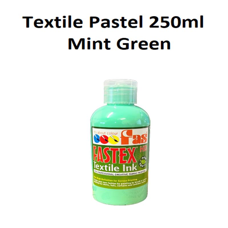 Pastel Green (Mint) 250mL - FAStex Textile Inks