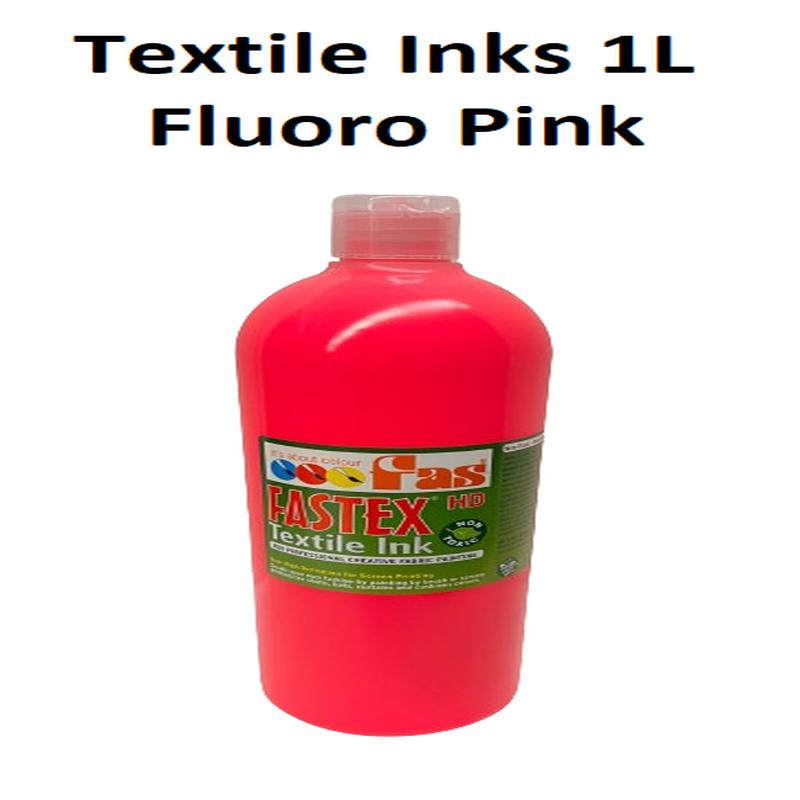 Fluoro Pink 1L - FAStex Textile Inks