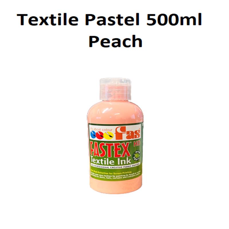 Pastel Orange (Peach) 500mL - FAStex Textile Inks