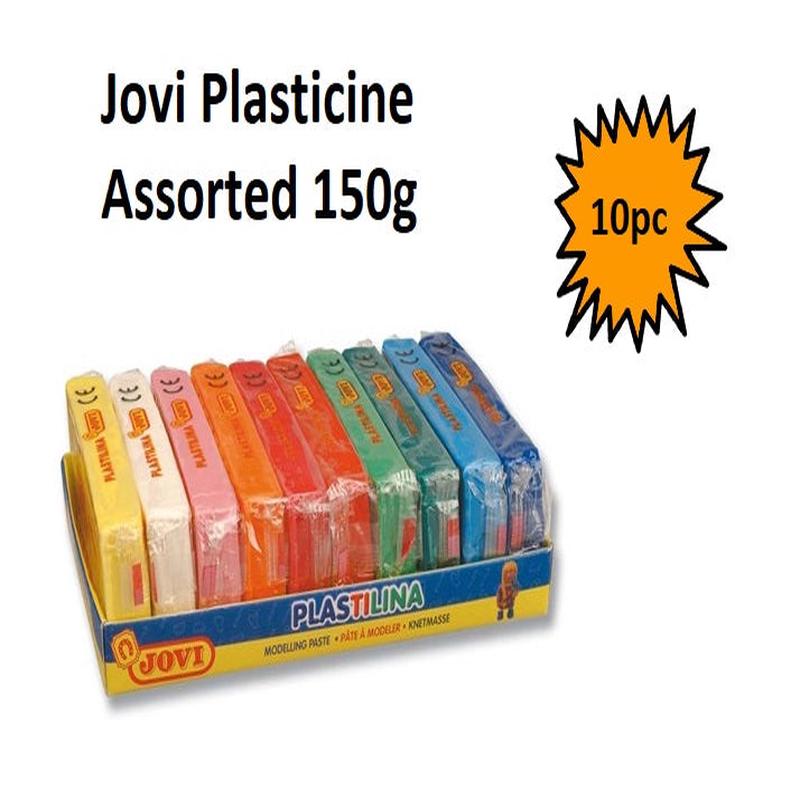 Assorted 10 x 150g - Jovi Plasticine
