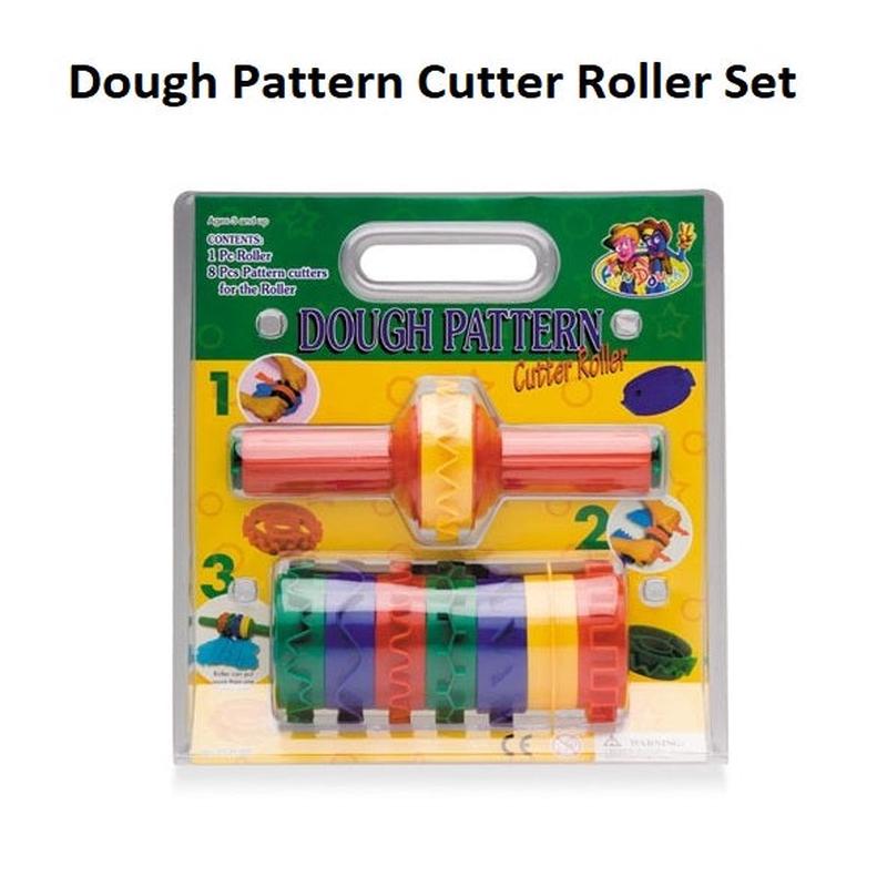 Dough Pattern Cutter Roller Set