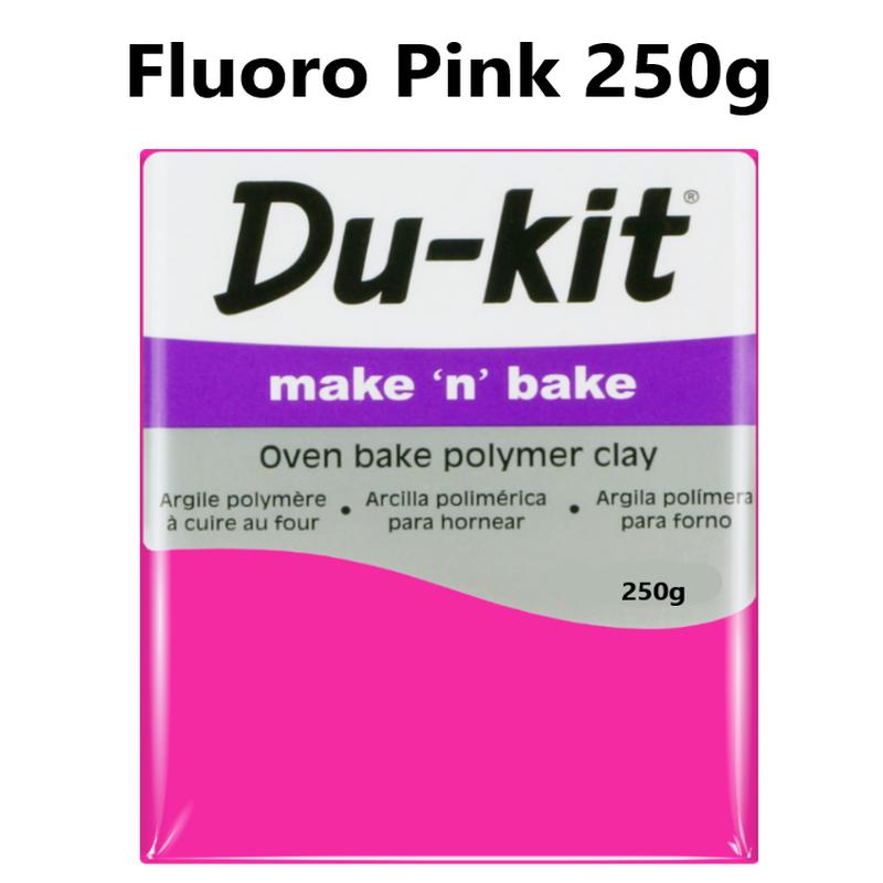 Fluoro Pink 250g - Du Kit Modelling Clay