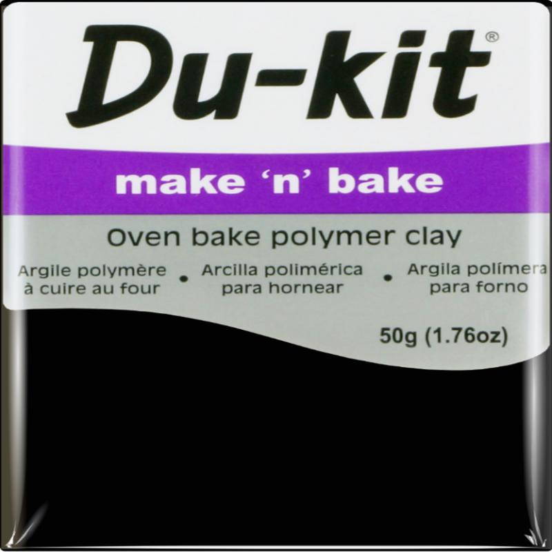Black 50g - Du Kit Modelling Clay