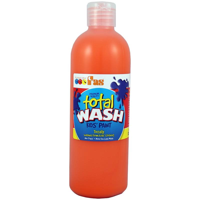 Orange 500mL - Total Wash Kids Paint