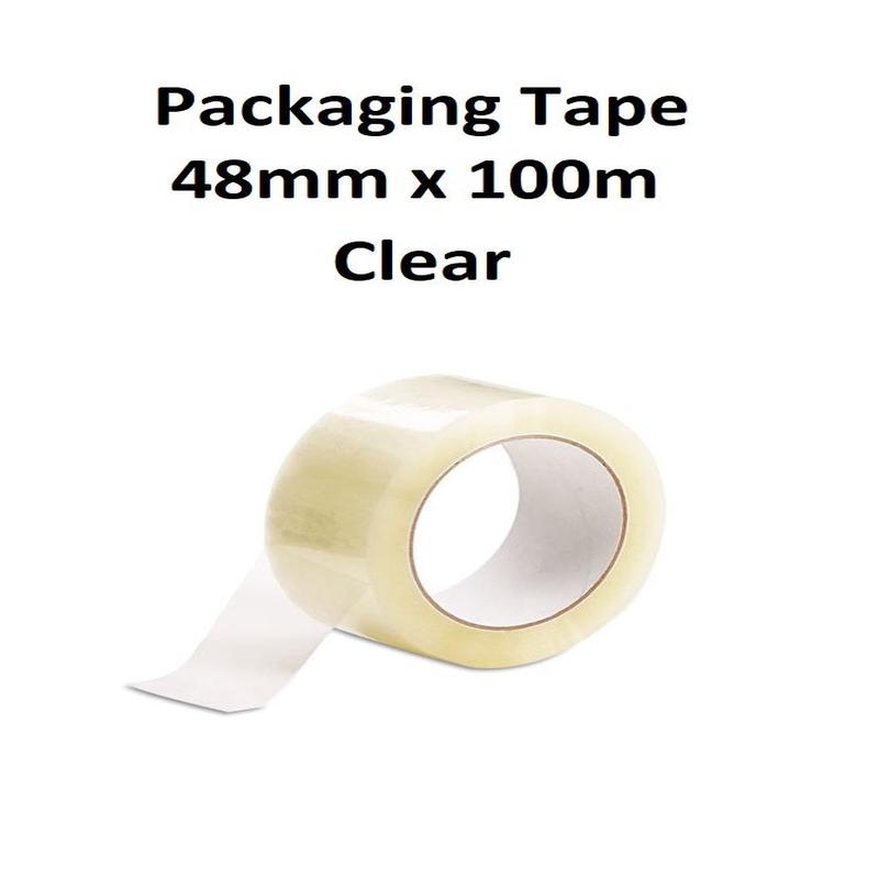 Clear - Packaging Tape 48mm x 100m