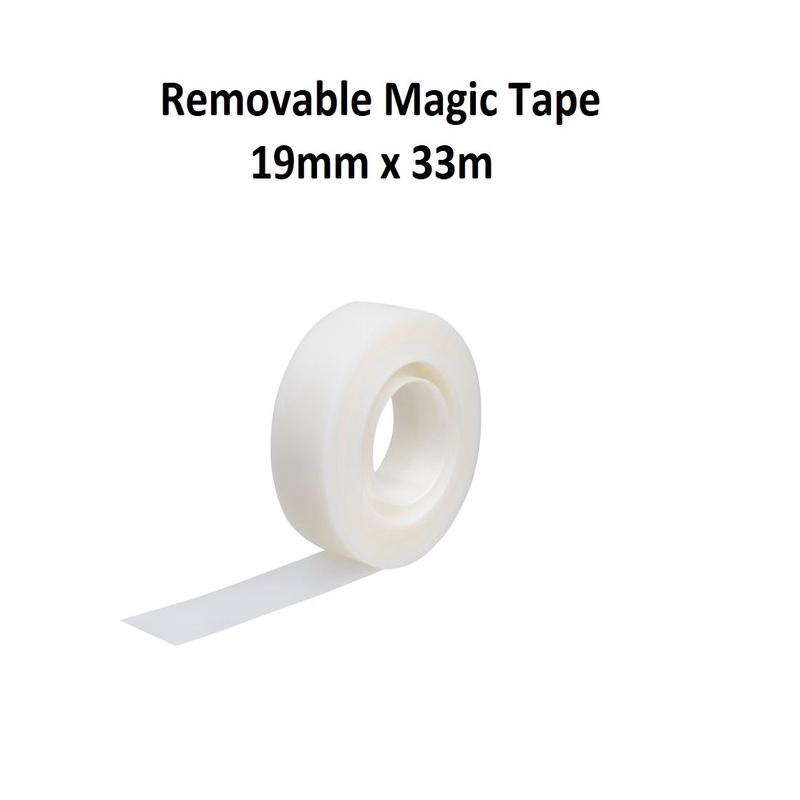 Scotch Removable Magic Tape - 19mm x 33m