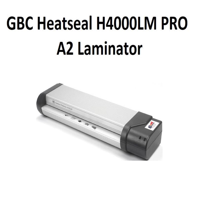 A2 Laminator - GBC Heatseal H4000LM Pro Laminator