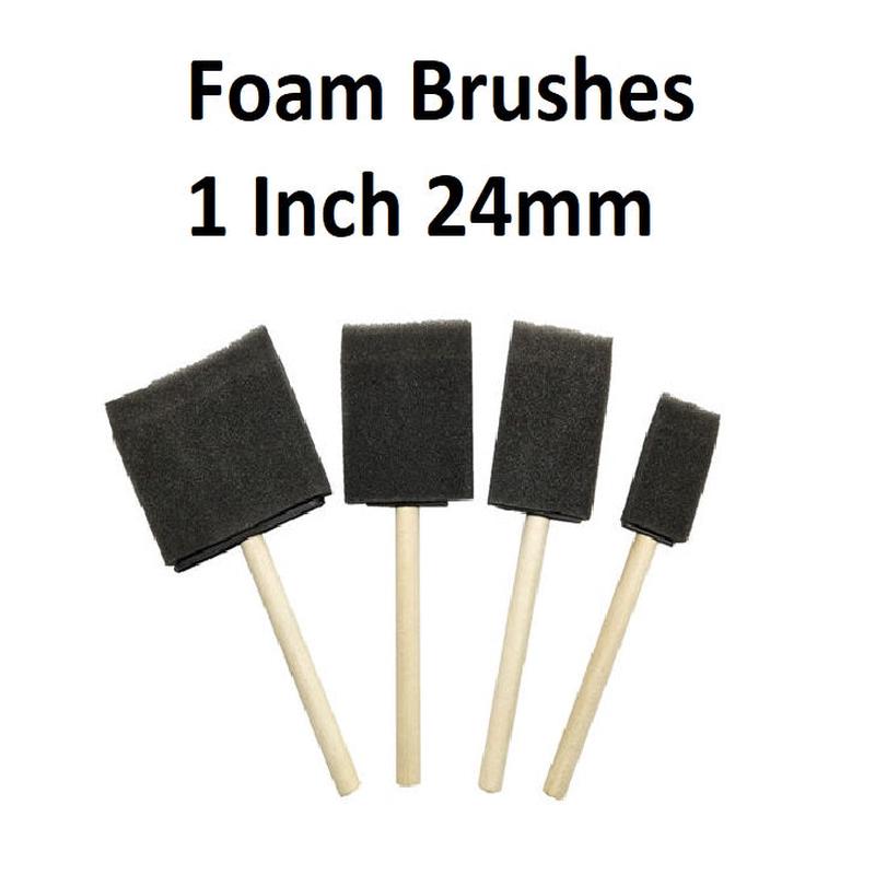 Foam Brushes - 1 Inch 24mm