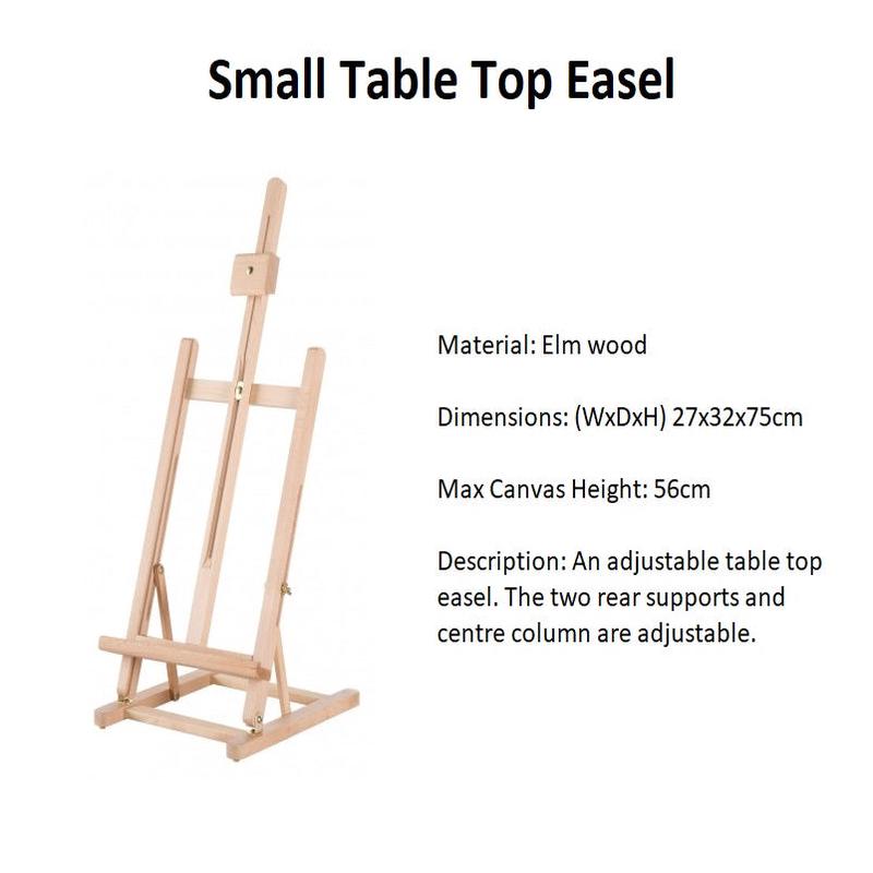 Small Table Easel (Elm)