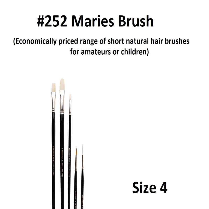 Size 4 - Pagoda / Maries 252 Brush