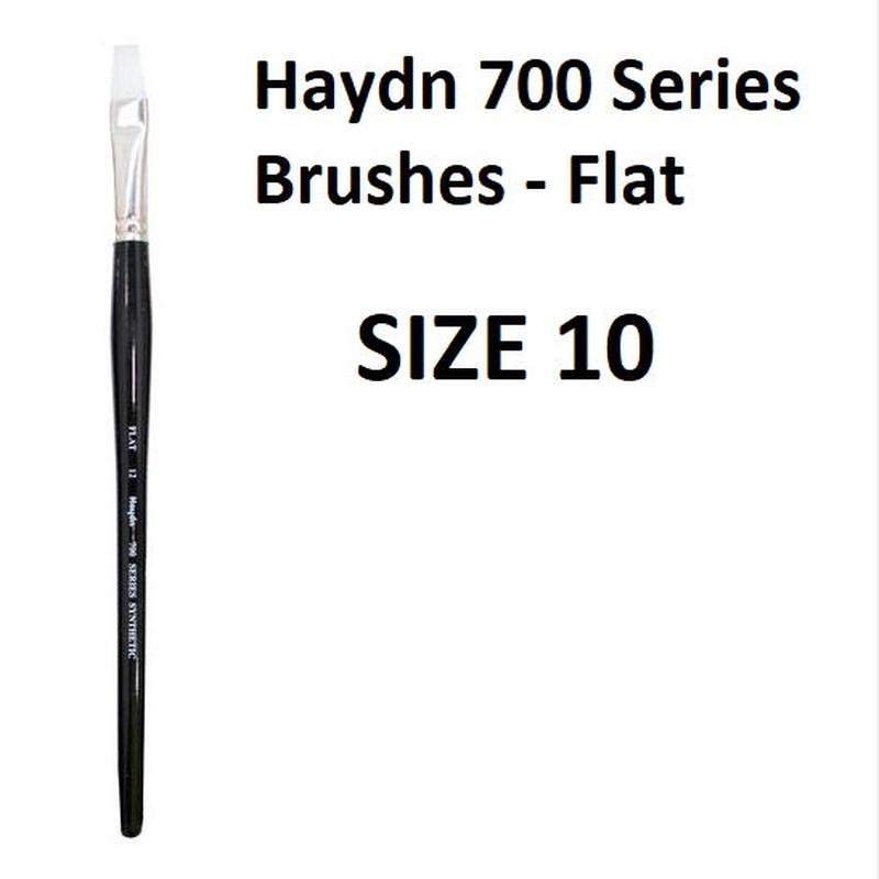 Size 10 - Haydn 700 Series Brushes - Flat