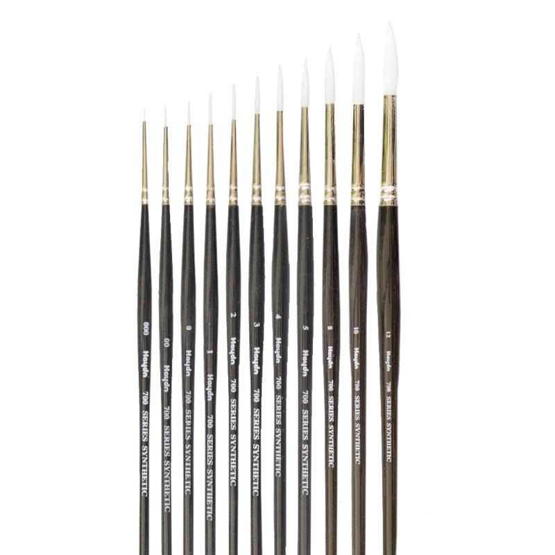 Size 4 - Haydn 700 Series Brushes - Round