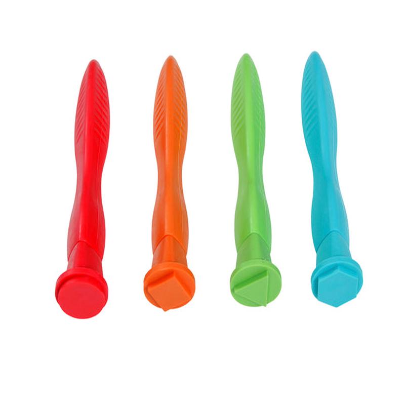 Soft Grip Geometric Stampers (Set of 4)