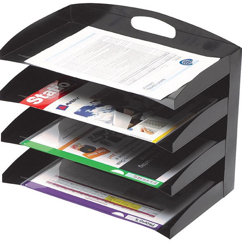 4 Tier Metal Document Organiser