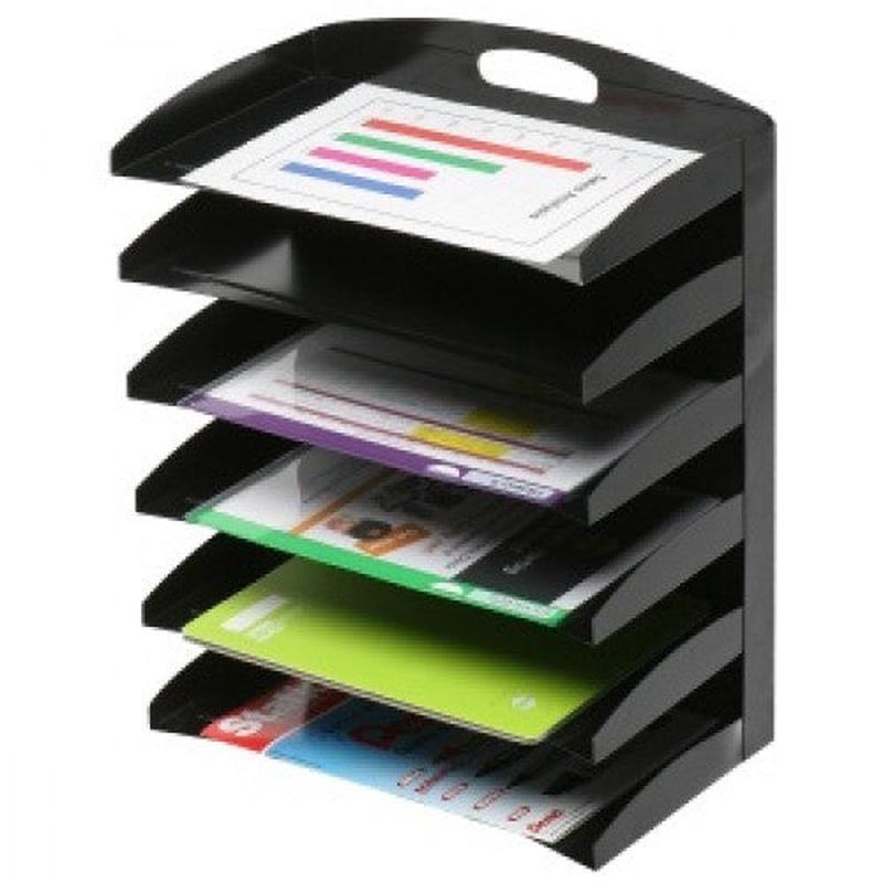 6 Tier Metal Document Organiser