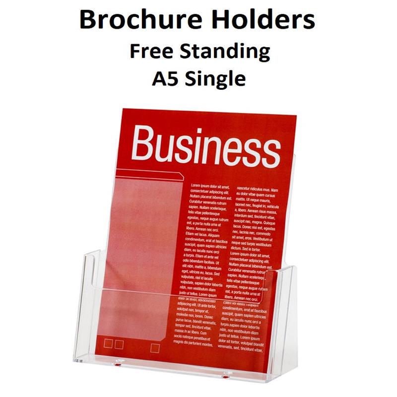 Brochure Holders - Free Standing - A5 - Single