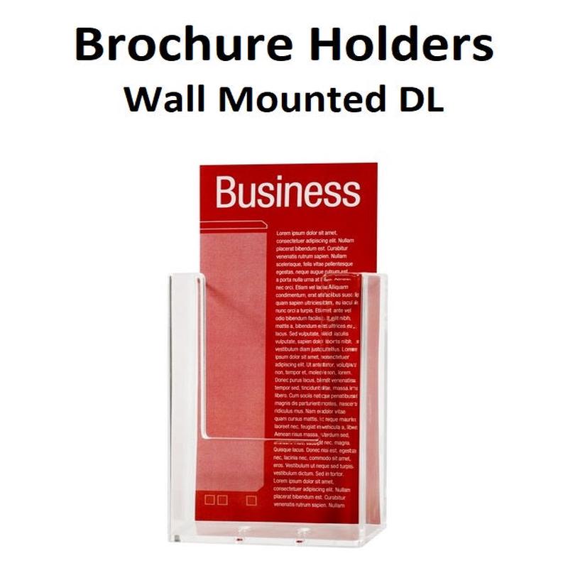 Brochure Holders - Wall Mounted DL