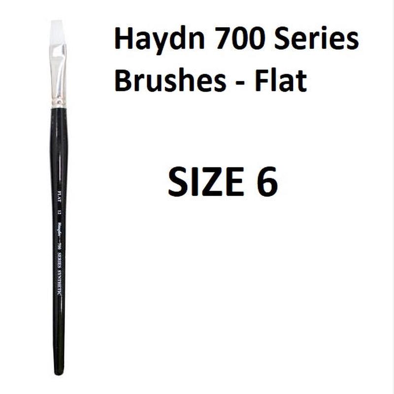 Size 6 - Haydn 700 Series Brushes - Flat