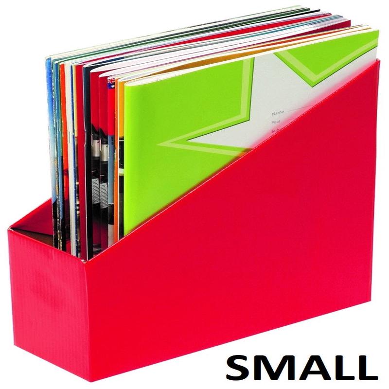 Small Red - Book Boxes (Pack of 5)