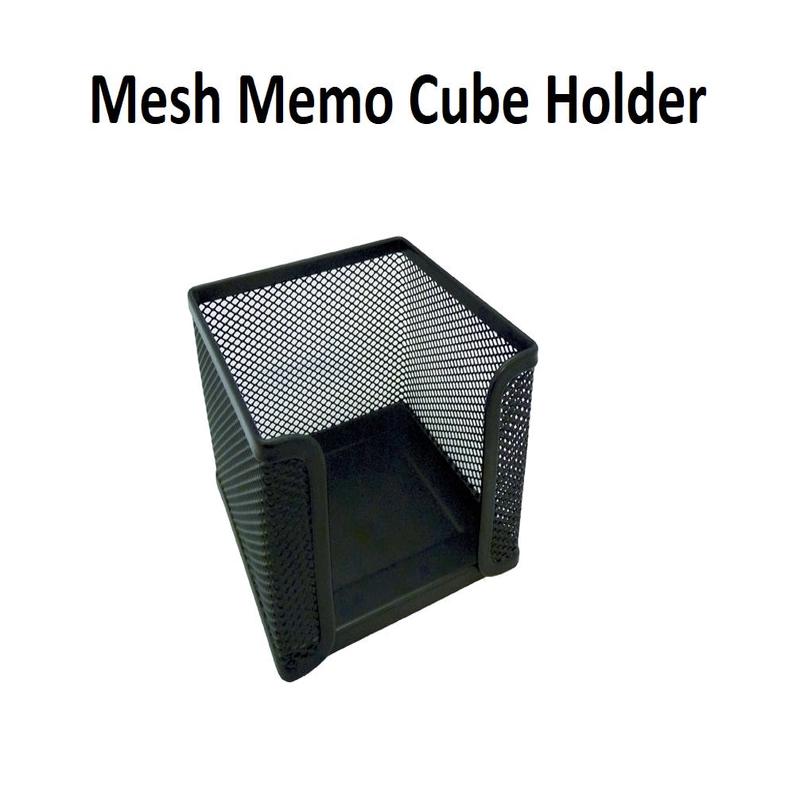 Mesh Memo Cube Holder