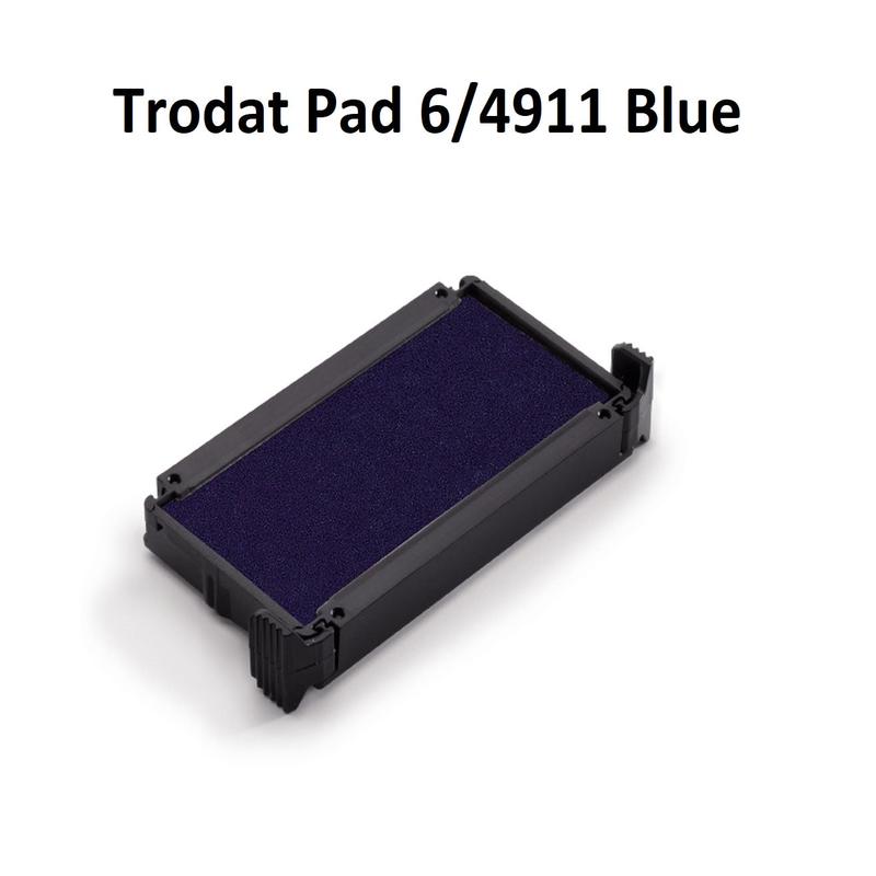 Blue - Trodat 4911 Ink Pad Refill
