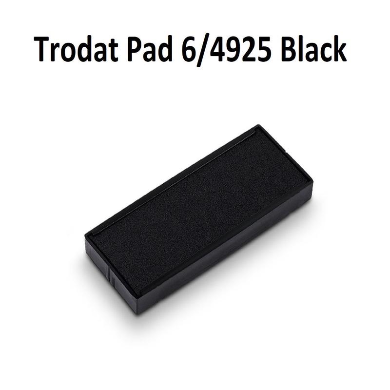 Black - Trodat 4925 Ink Pad Refill
