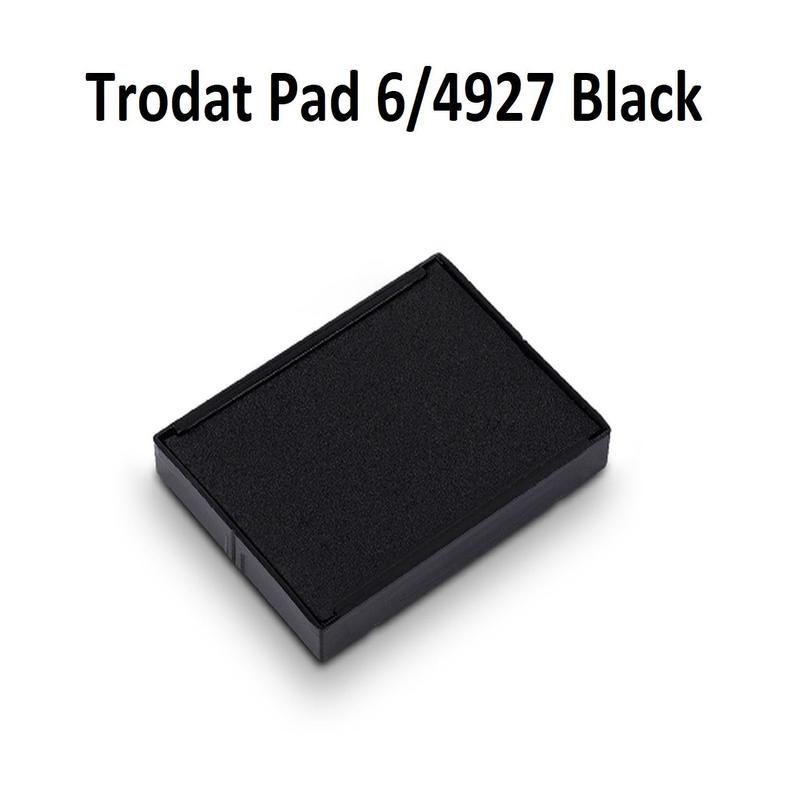 Black - Trodat 4927 Ink Pad Refill
