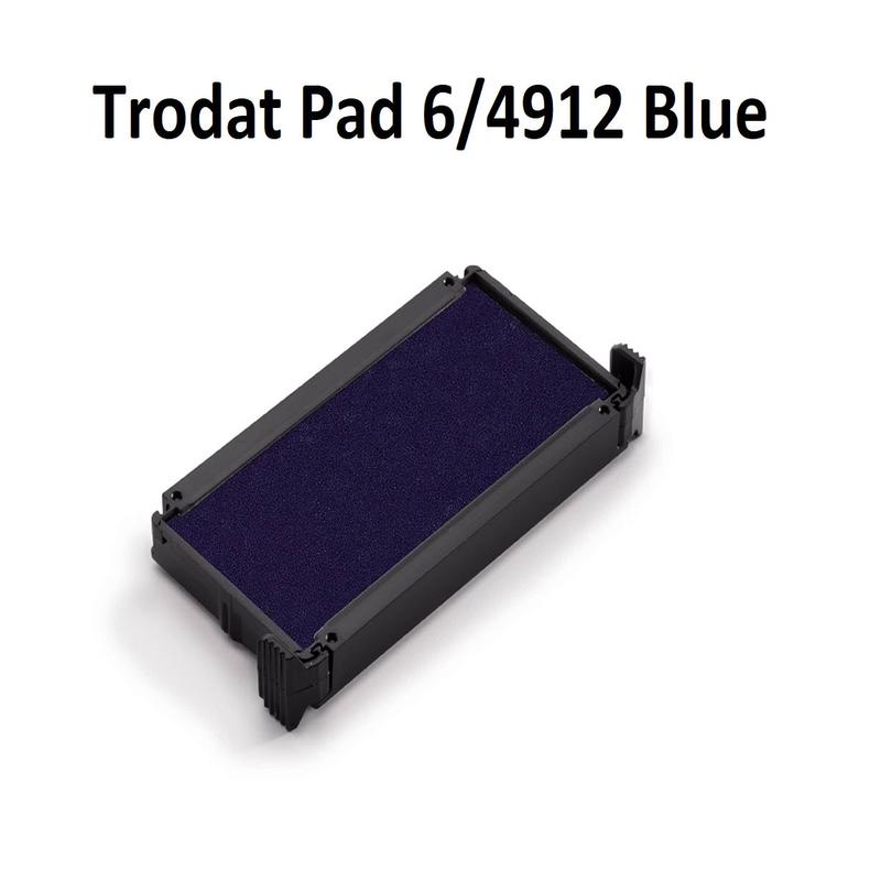 Blue - Trodat 4912 Ink Pad Refill