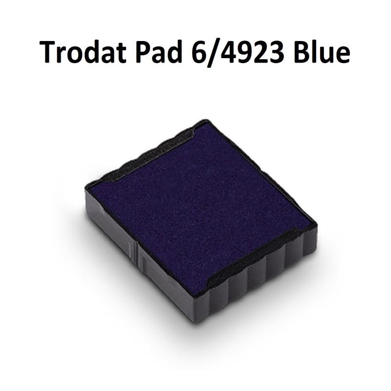 Blue - Trodat 4923 Ink Pad Refill