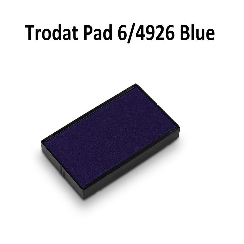 Blue - Trodat 4926 Ink Pad Refill