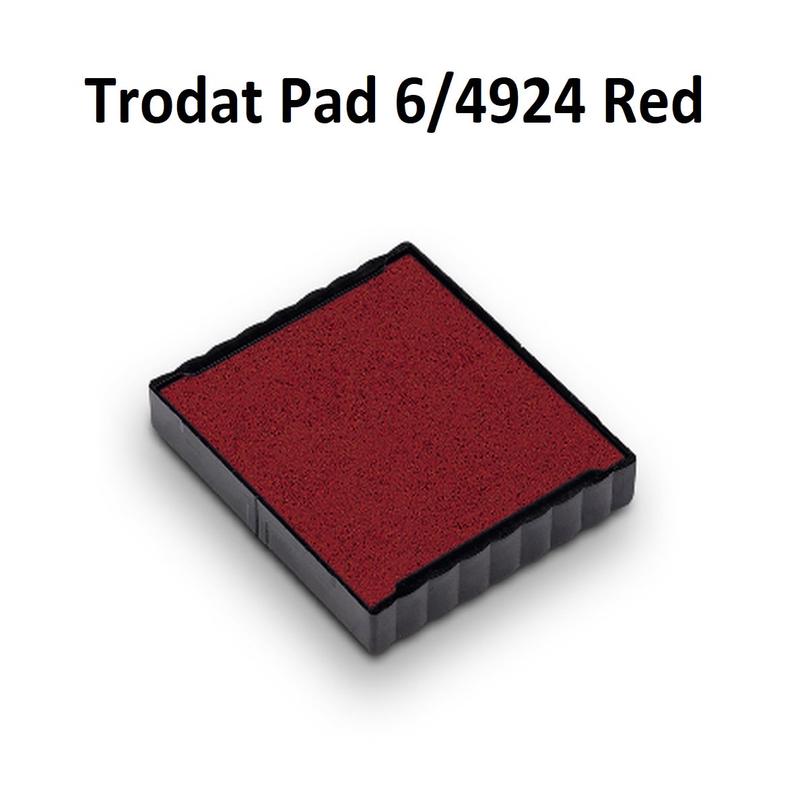 Red - Trodat 4924 Ink Pad Refill
