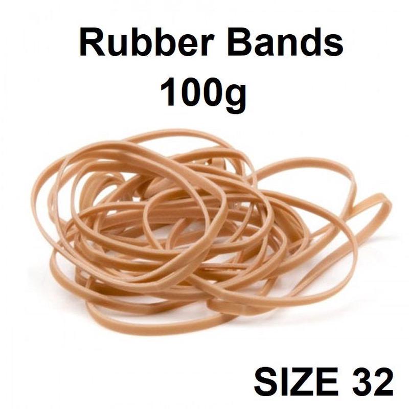 Size 32 - Rubber Bands 100g