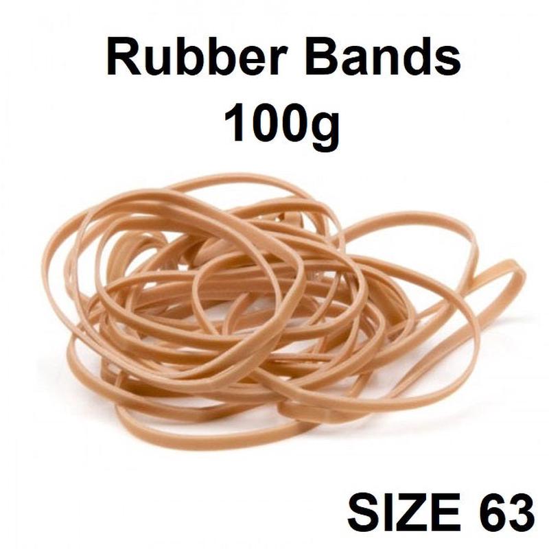 Size 63 - Rubber Bands 100g