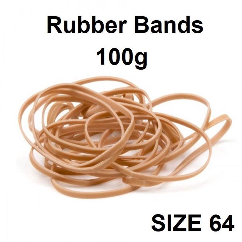 Size 64 - Rubber Bands 100g