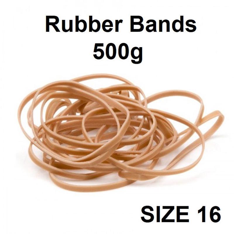 Size 16 - Rubber Bands 500g