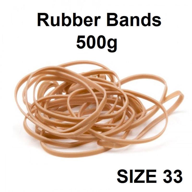 Size 33 - Rubber Bands 500g