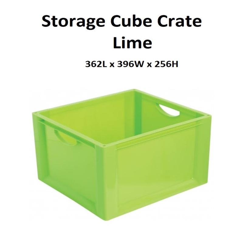 Lime - Storage Cube Crate