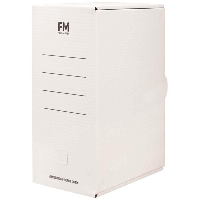White - Jumbo Storage Box (File Box)