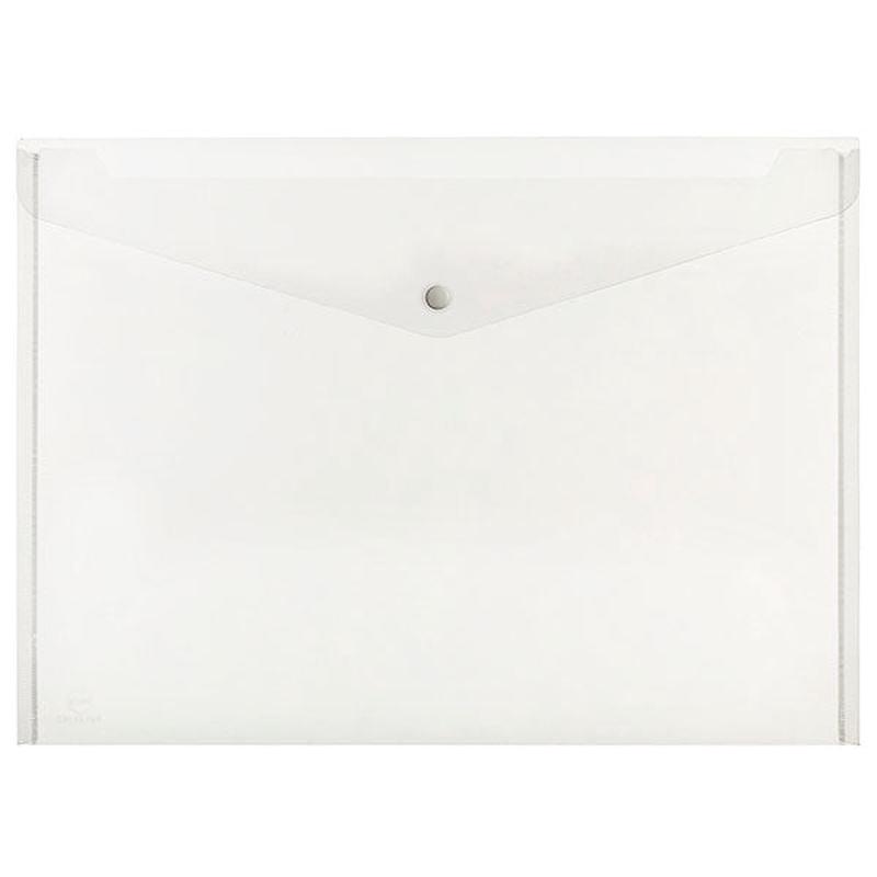 A3 Clear - Document Wallet With Dome Closure
