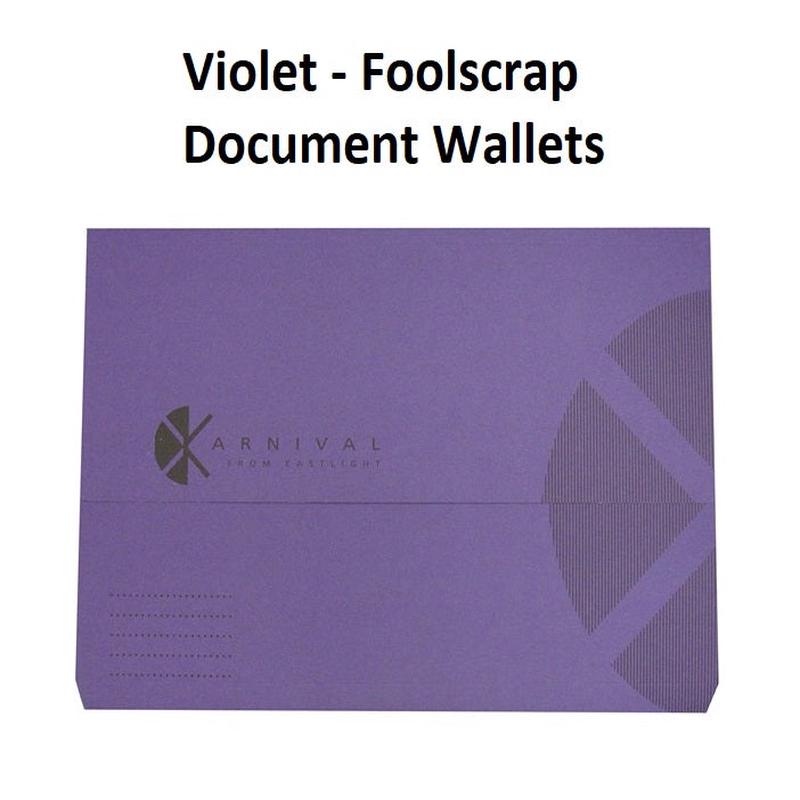 Slimpick Document Wallets - Stunning Violet (Karnival)
