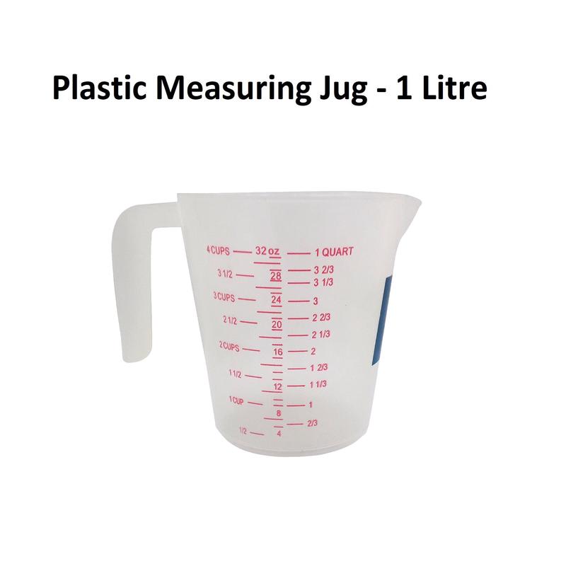 Plastic Measuring Jug - 1 Litre