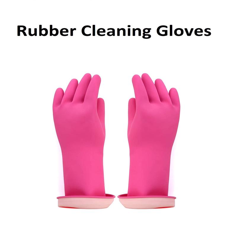 Rubber Household Cleaning Gloves - Pair