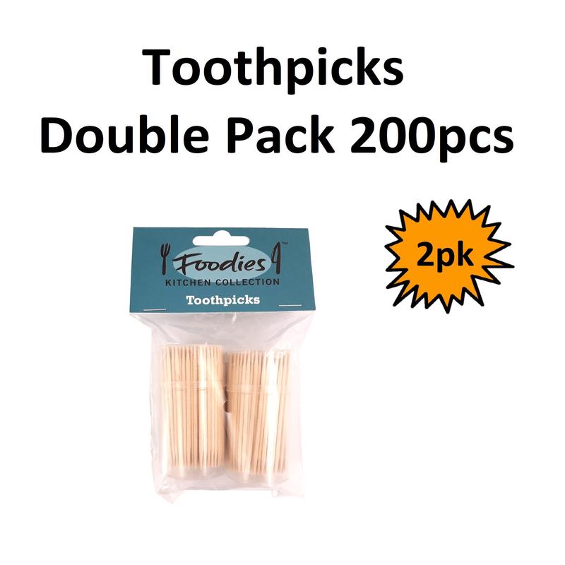 Toothpicks - 2 Tubs of 200pcs