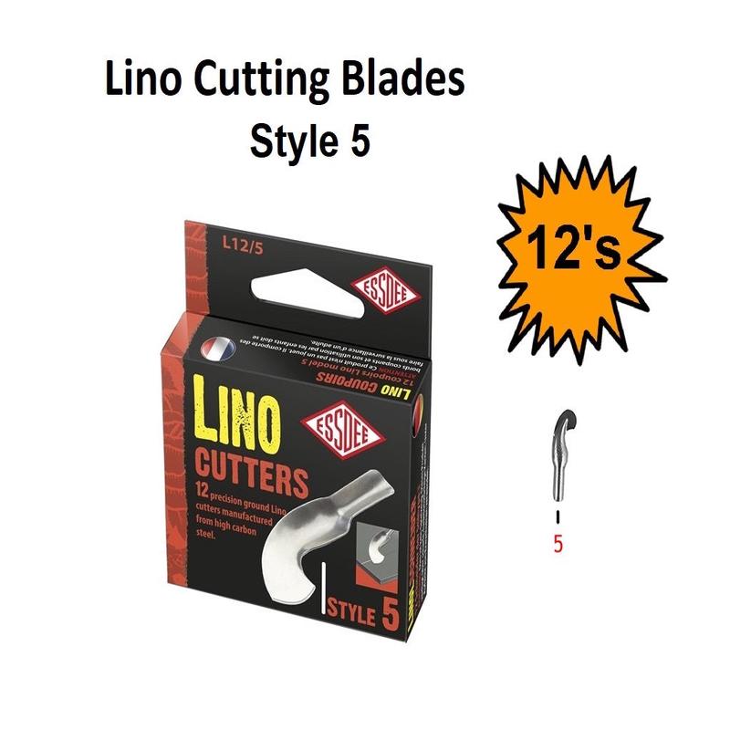 Style 5 - Lino Cutting Blades 12's